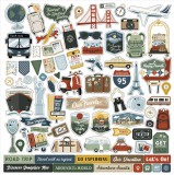 It's Time to Travel - Element Sticker von Echo Par