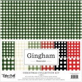 Watercolor Gingham Christmas Collection Kit von Ec