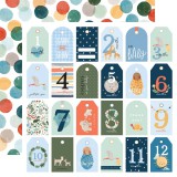 Welcome Baby Boy - Boy Tags 30,5x30,5 cm Welcome Baby Boy - Boy Tags 30,5x30,5 cm