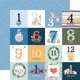 Welcome Baby Boy - Milestone 30,5x30,5 cm Welcome Baby Boy - Milestone 30,5x30,5 cm