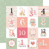 Welcome Baby Girl - Milestone 30,5x30,5 cm Welcome Baby Girl - Milestone 30,5x30,5 cm