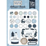 Winter - Adhesive Brads Winter - Adhesive Brads