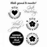Clear Stamp - Bleib Gesund Clear Stamp - Bleib Gesund