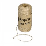 Jutegarn - natur - 1mm 38g / 100 m