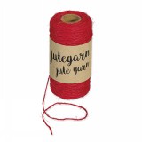 Jutegarn - rot - 1mm 38g / 100 m