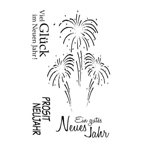 Clear Stamp Set - Silvester von efco