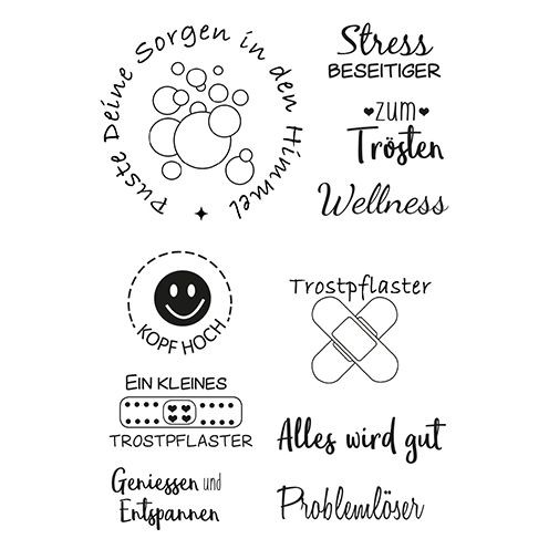 Clear Stamps - Trostpflaster von efco