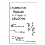 Weihnachten 6 - Clear Stamp Set von efco