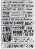 Vacay Phrases - Clear Stamp Set Vacay Phrases - Clear Stamp Set