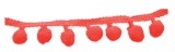Pom Poms orange 1 m Pom Poms orange 1 m