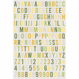 Citronnade - Alphabet Relief von HaPi Little Fox