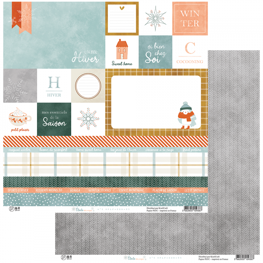 Etoile des neiges 01 von HaPi Little Fox 30,5x30,