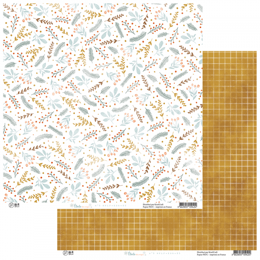 Etoile des neiges 05 von HaPi Little Fox 30,5x30,