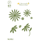 Matrices de découpe Marguerites von HaPi Little Fo Matrices de découpe Marguerites von HaPi Little Fo