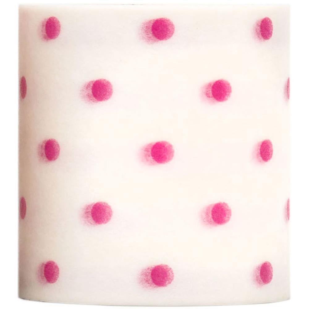 White / Pink Dots - Lightbox Tape 2x3 yard