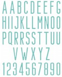 Tailgate Alphabet - Honey Cuts Stanzschablonen Tailgate Alphabet - Honey Cuts Stanzschablonen