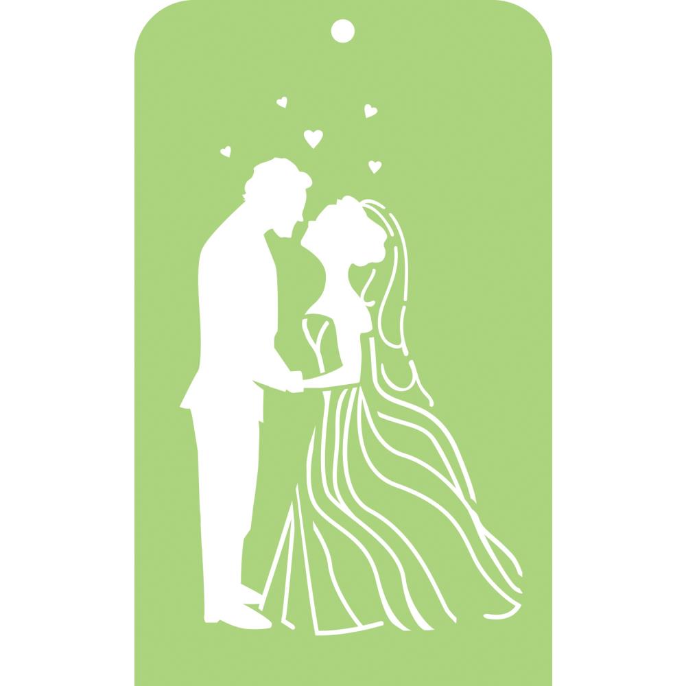 Bride / Groom - Mini Designer Templates - zum Schließen ins Bild klicken