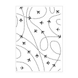 Embossing Folder - Flight Pass Embossing Folder - Flight Pass