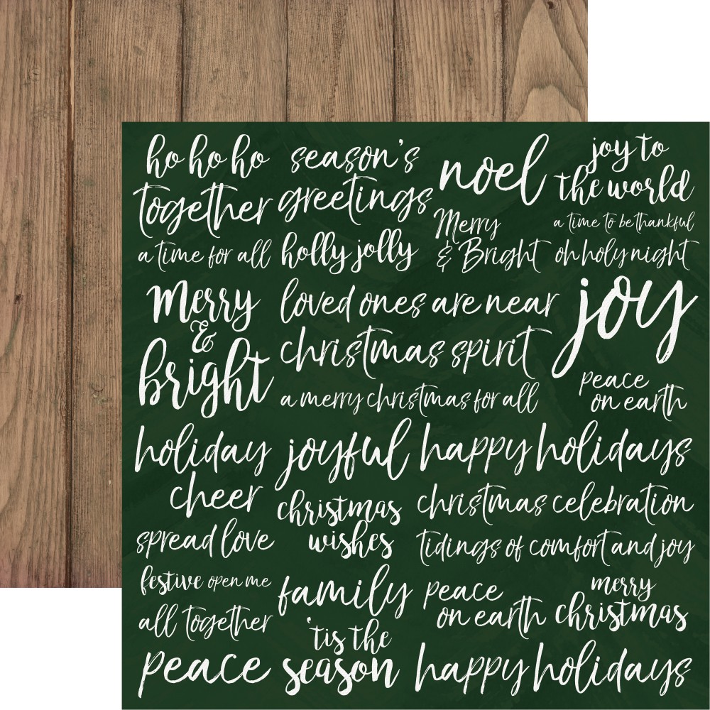 Peace & Joy - Delight 30,5x30,5 cm - zum Schließen ins Bild klicken