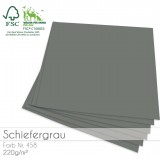 LaCreativ - Cardstock Premium - schiefergrau 30,5x