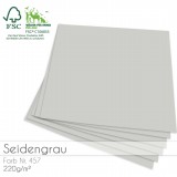 LaCreativ - Cardstock Premium - seidengrau 30,5x30