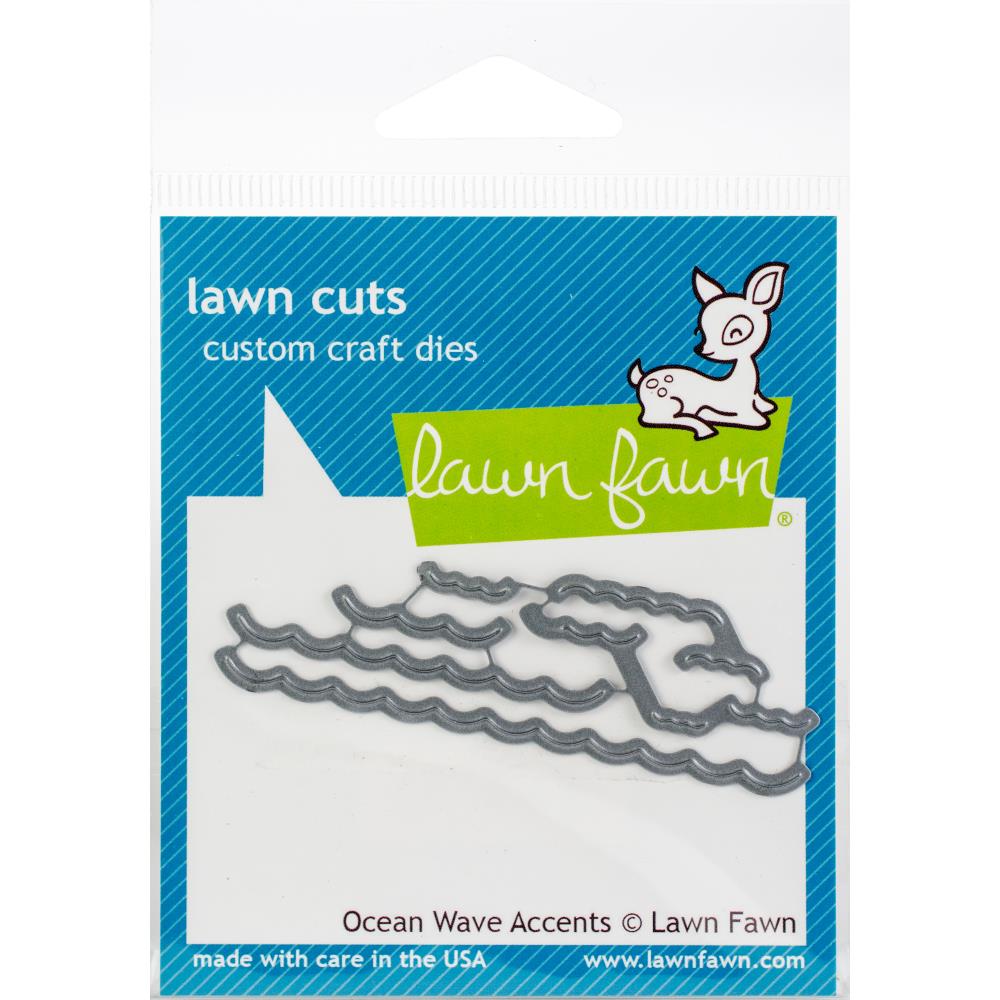 Ocean Waves Accents - Lawn Cuts Dies - zum Schließen ins Bild klicken