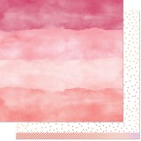 Watercolor Rainbow - Rose Quartz 30,5x30,5 cm