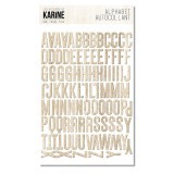 Une Pause Fika - Alphabet Bois Une Pause Fika - Alphabet Bois