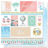 Carnet de Route - Road Trip Estival 30,5x30,5 cm Carnet de Route - Road Trip Estival 30,5x30,5 cm