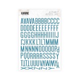 Carte Postale - Alphabet turquoise von Les Atelier Carte Postale - Alphabet turquoise von Les Atelier