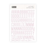 Culture Sud - Puffy Sticker Alphabet Rose clair
