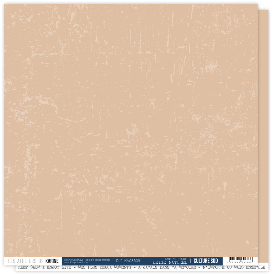 Culture Sud 09 Basic Beige Naturel von Les Atelier