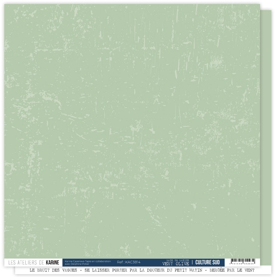 Culture Sud 14 Basic Vert Olive von Les Atelier