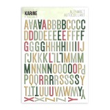 Pura Vida - Alphabet Relief von Les Ateliers de Ka