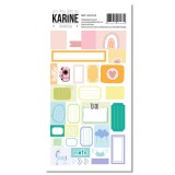 Rainbow Label Sticker - Les Ateliers de Karine Rainbow Label Sticker - Les Ateliers de Karine
