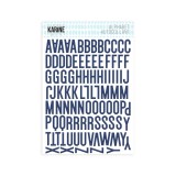 Sur le Fil - Puffy Sticker Alphabet Bleu Marine Sur le Fil - Puffy Sticker Alphabet Bleu Marine