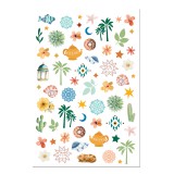 Terre &Jasmin Puffy Sticker von Les Ateliers de Terre &Jasmin Puffy Sticker von Les Ateliers de