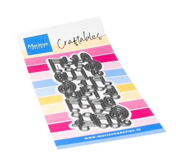 Marianne D Craftable Punch Die Music XL