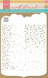 Marianne D Craft Stencil - A4 - Slimline Punkte Marianne D Craft Stencil - A4 - Slimline Punkte