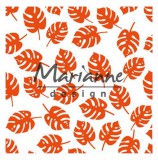 Marianne D Embossing folder Tropische Blätte