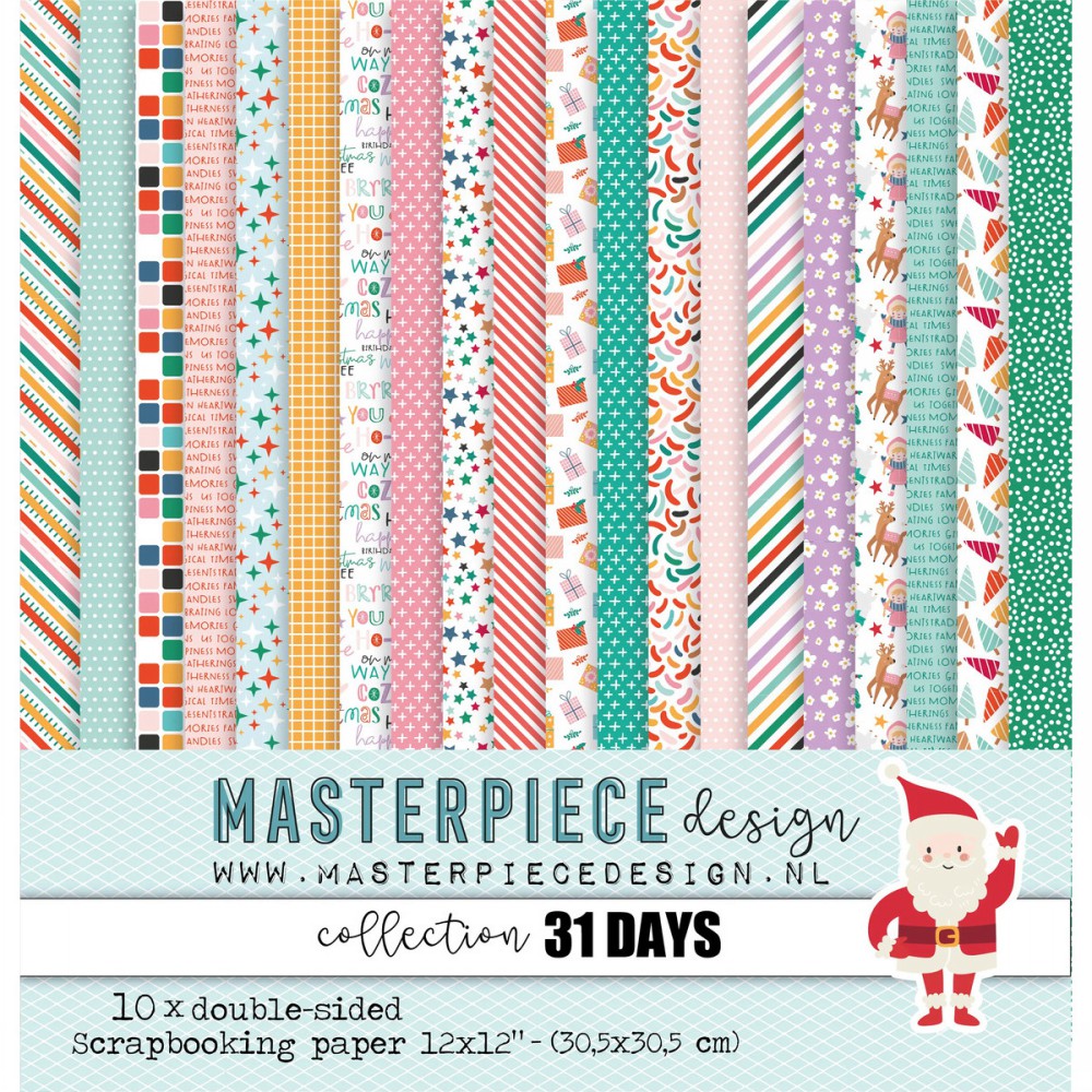 Masterpiece 31 days 2023 - Paper Pack 30,5x30,5 - zum Schließen ins Bild klicken