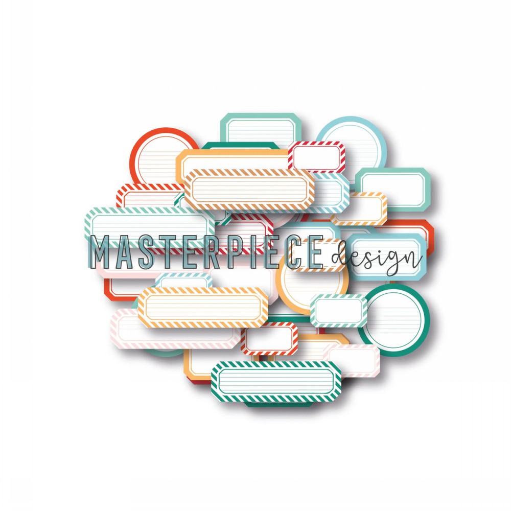 Masterpiece Die-Cuts 31 days labels