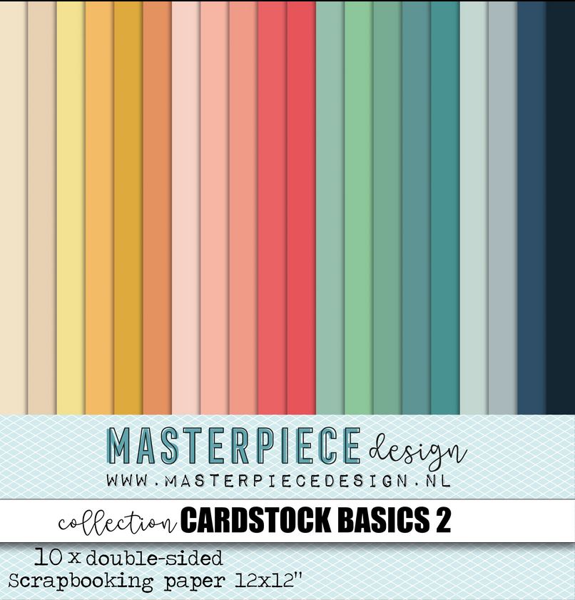 Masterpiece Cardstock Basics #2 30,5x30,5 cm