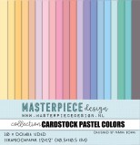 Masterpiece Cardstock Pastel Colors 30,5x30,5 cm