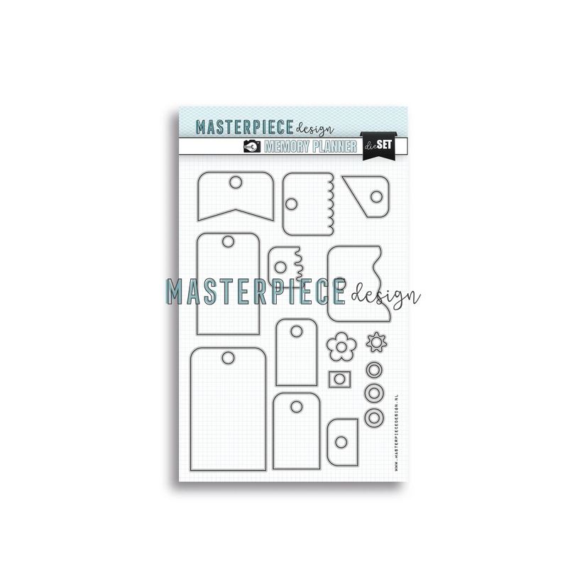 Masterpiece Memory Planner Creative Tags Stanzscha - zum Schließen ins Bild klicken