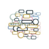 Masterpiece Die-Cuts happy & sweet label mix Masterpiece Die-Cuts happy & sweet label mix
