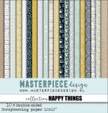 Masterpiece Happy Things - Paper Pack 30,5x30,5 c Masterpiece Happy Things - Paper Pack 30,5x30,5 c