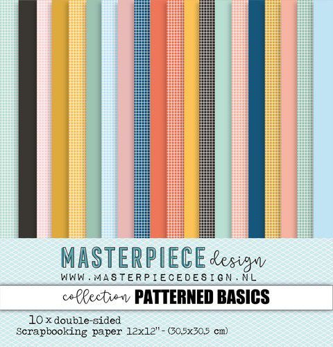 Masterpiece Patterned Cardstock - Paper Pack 30,5