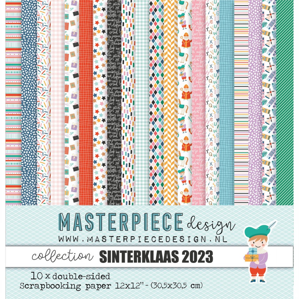 Masterpiece Sinterklaas 2023 - Paper Pack 30,5x30 - zum Schließen ins Bild klicken