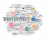 Masterpiece Die-Cuts Timeless Memories Text